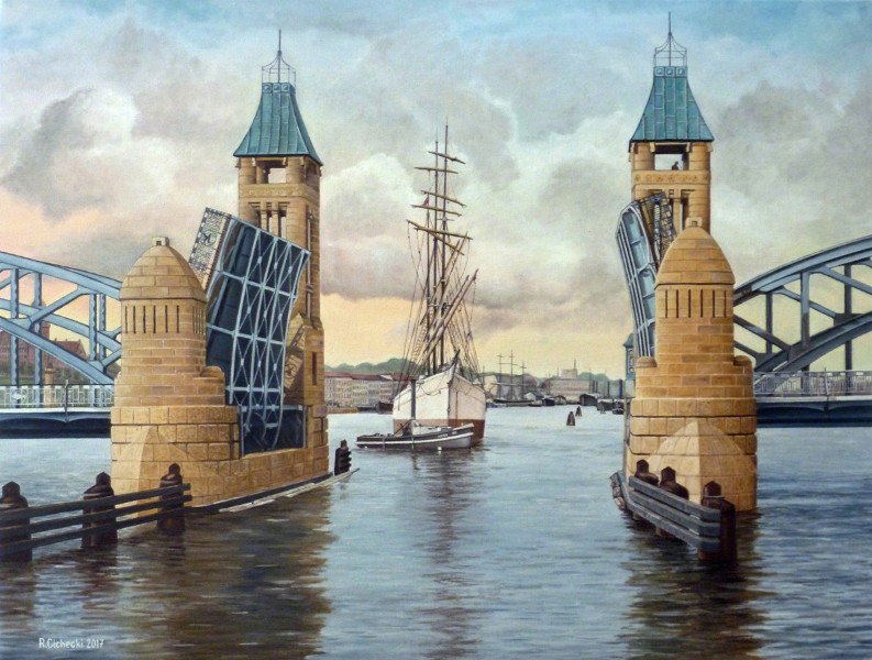 Most Kłodny , 60 x 80 , olej.JPG