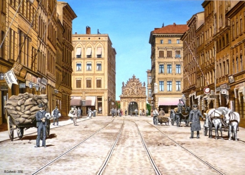 Ulica Wielka , 50 x 70 , olej.JPG