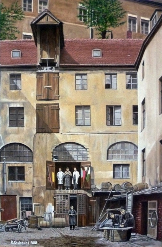 (retro)19 Szczecin.Hurtownia farb przy ulicy Panieńskiej (lata 20-te XX w.)1024.JPG