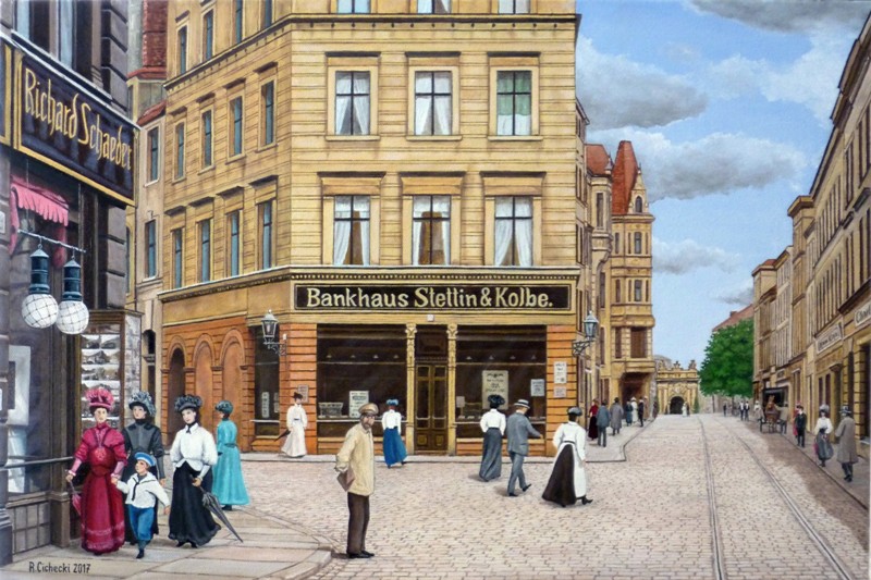 Ulica  Mała Tumska , 40 x 60 , olej.JPG