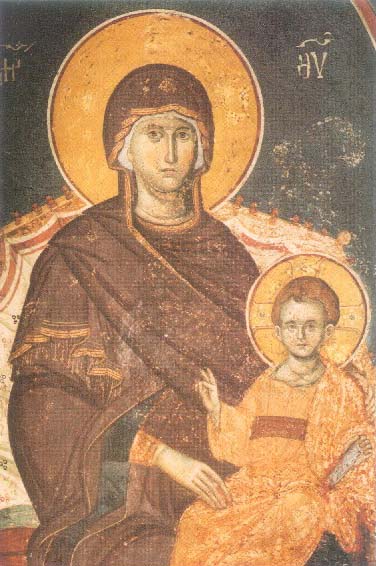 The glance of the All-holy Lady and of the infant Christ bear witness to Panselenos' artistry in the elaboration of detail.jpg