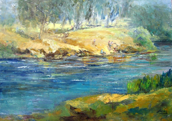 2009plener Plaża nad Warta w Sieradzu plener 2009.jpg