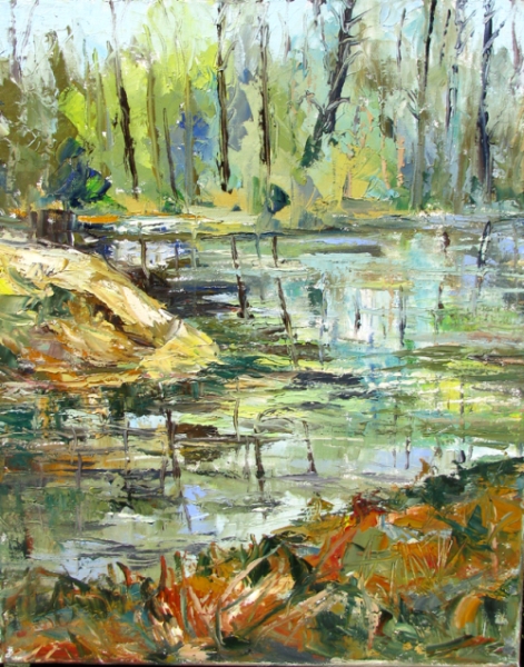 Plener Gołaszewo 2011 Jezioro 50x40.jpg