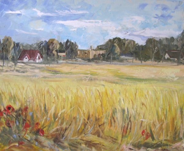 Za torami Grodzisk W. lipiec 2011 50x60.jpg