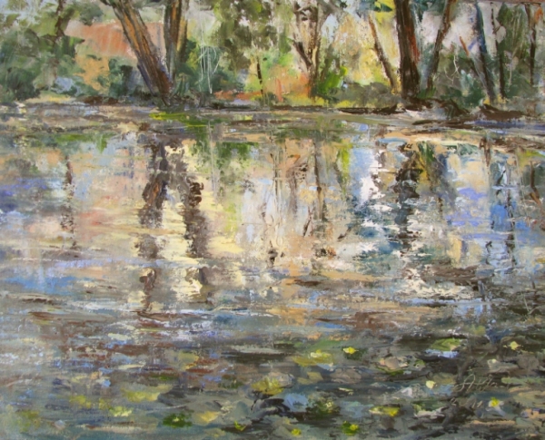W odbiciu Grodzisk W. Lipiec 2011 40x50.jpg