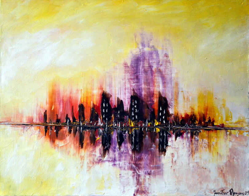 Miasto 50x40, 2009 r..jpg