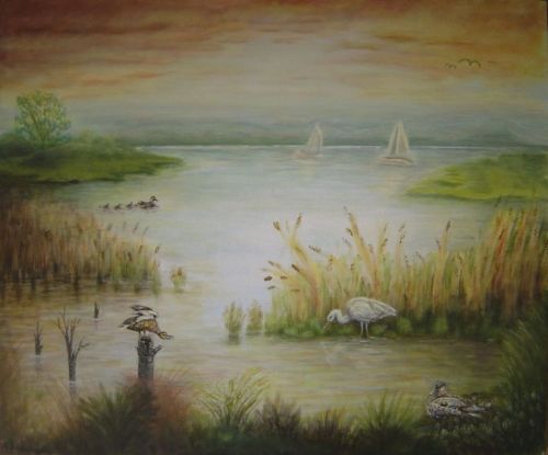 4 Wspomnienie akryl, podobrazie płytowe 50x60 2008 1.jpg