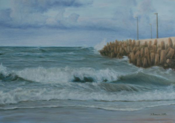 9 Łeba II  płótno, olej 50x70   2010.jpg